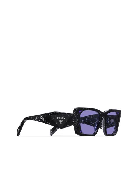 prada symbole sunglasses purple